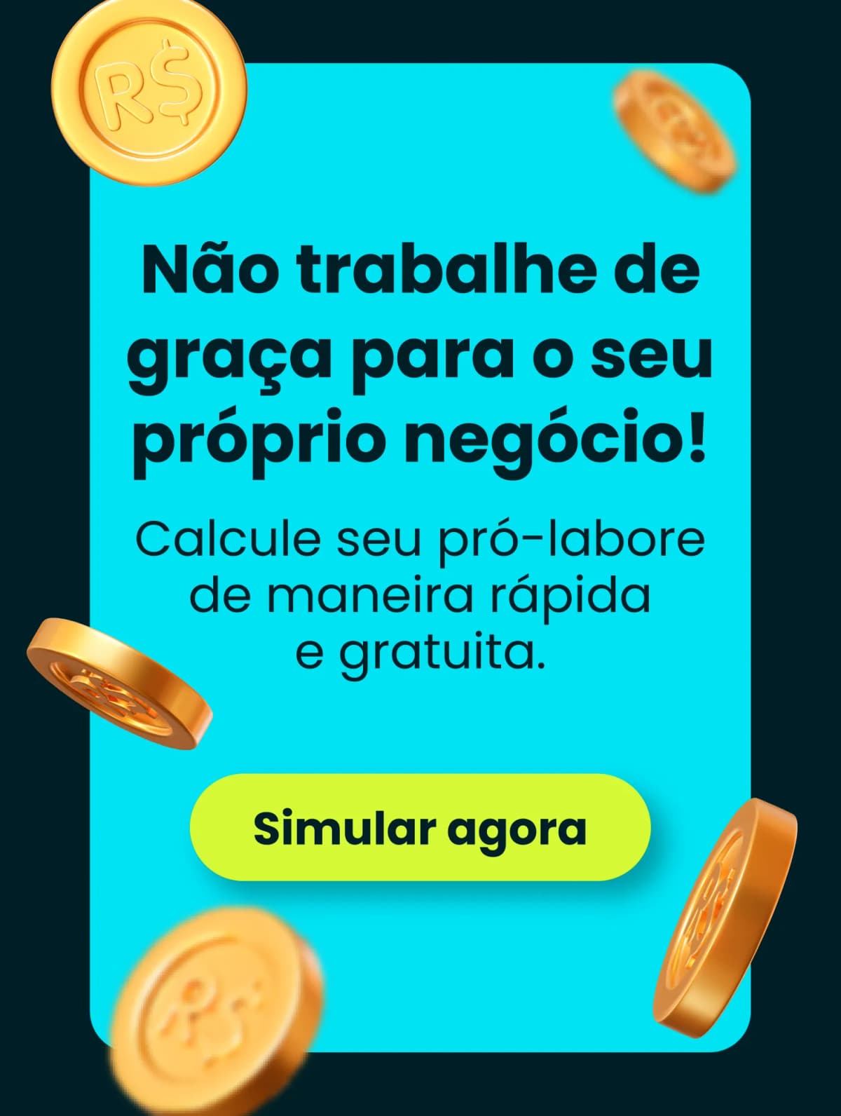 Calcule seu pró-labore de forma gratuita com a Omie
