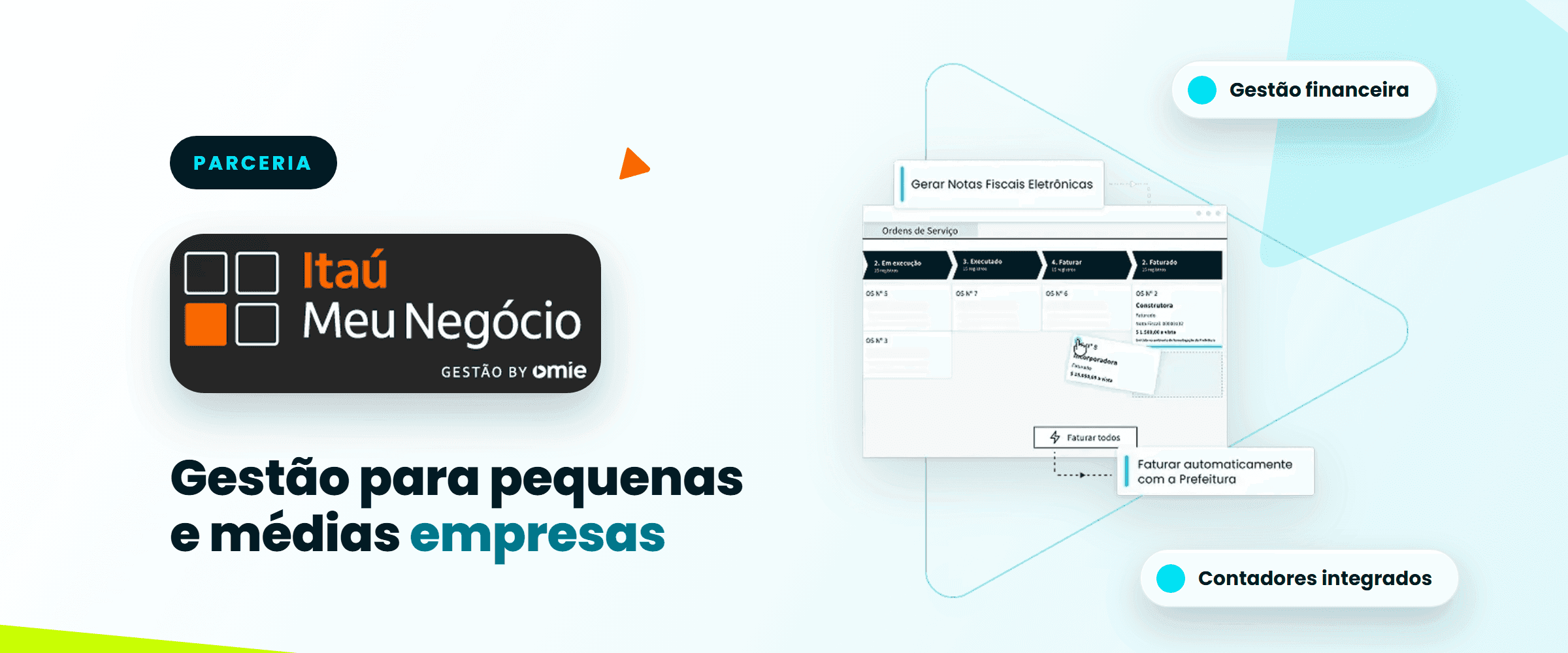 Itaú Meu Negócio Gestão by Omie: gestão para pequenas e médias empresas
