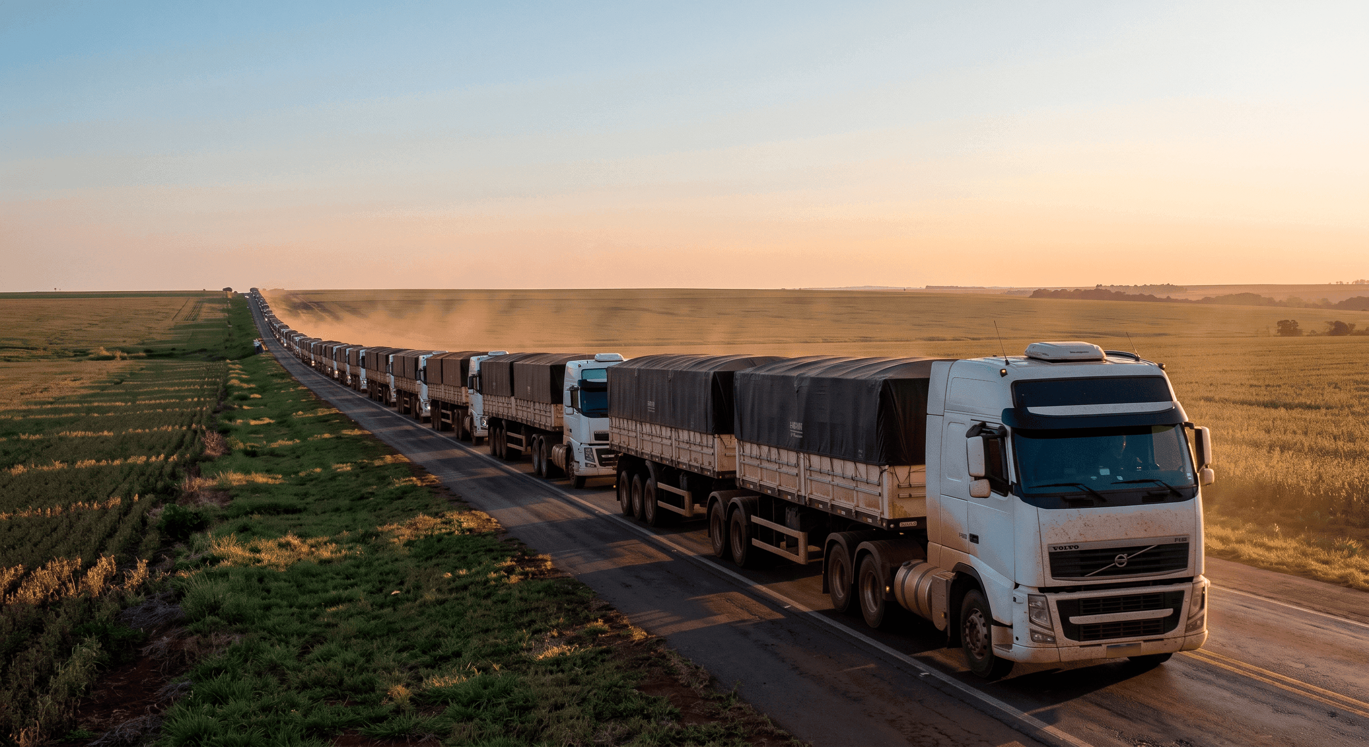 CBS pode subir 414% para transportadoras do agronegócio, aponta estudo da Rumo Brasil