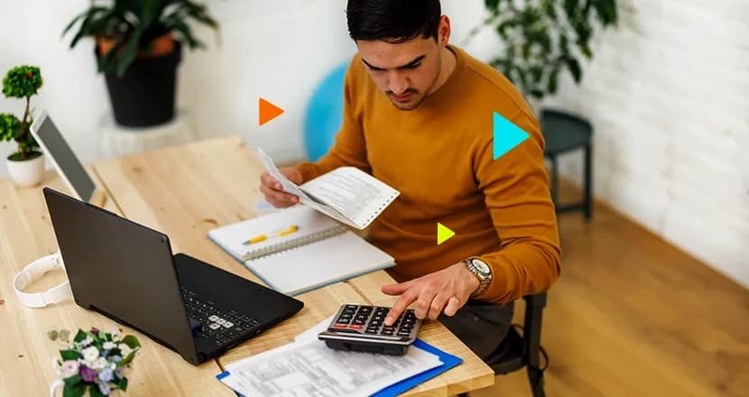 Empreendedor calculando como irá comprovar renda sendo MEI