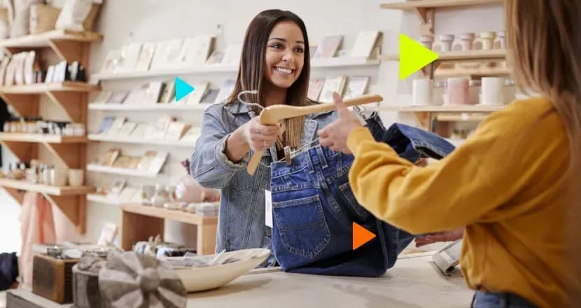 venda ativa: pessoa fazendo uma venda