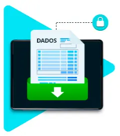 Dados coletados e protegidos