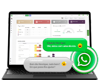 WhatsApp & Omie.G-Click