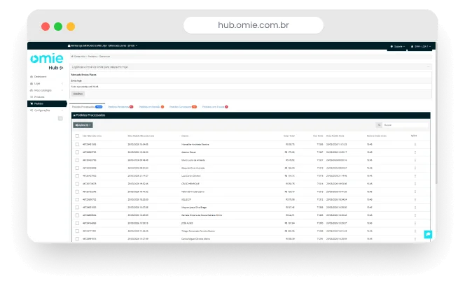 funcionalidades Omie
