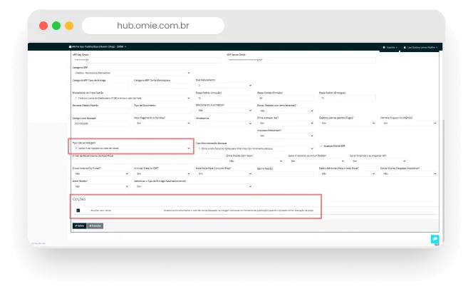 funcionalidades Omie