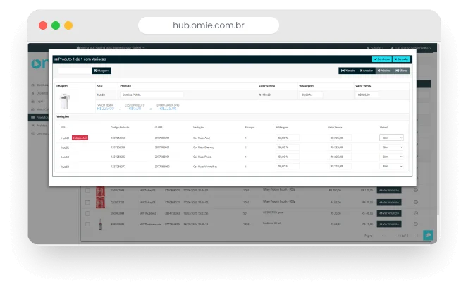funcionalidades Omie
