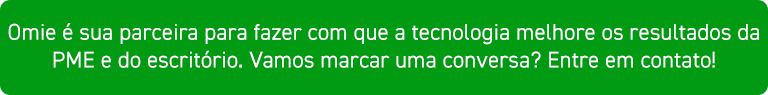 Omie é a sua parceira para fazer com que a tecnologia melhore os resultados da PME e do escritório. Vamos marcar uma conversa? Entre em contato!