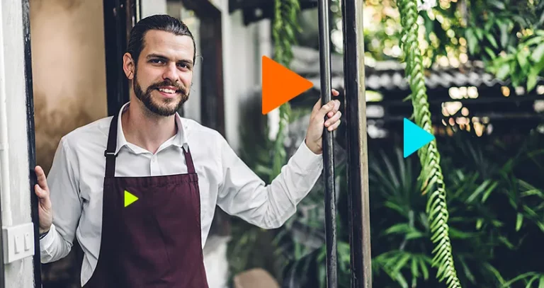 Como começar a empreender: homem de avental em estabelecimento